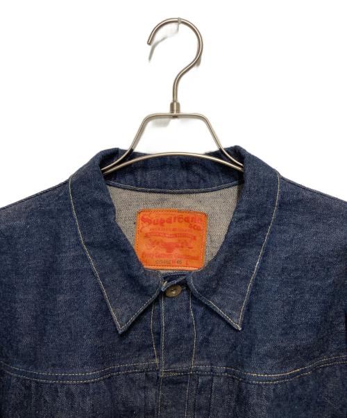 SUGAR CANE（シュガーケーン）SUGAR CANE (シュガーケーン) 14oz. BLUE DENIM BLOUSE “S1945” MODEL インディゴ サイズ:SIZE46の古着・服飾アイテム