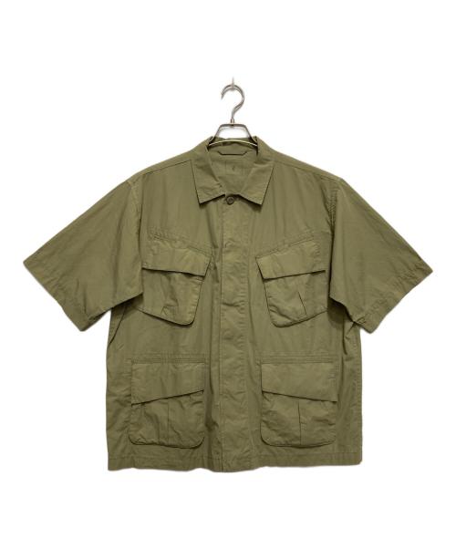 EDIFICE（エディフィス）EDIFICE (エディフィス) BDUシャツ ベージュ サイズ:Ⅿの古着・服飾アイテム