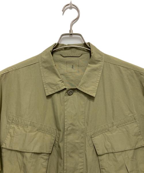 EDIFICE（エディフィス）EDIFICE (エディフィス) BDUシャツ ベージュ サイズ:Ⅿの古着・服飾アイテム