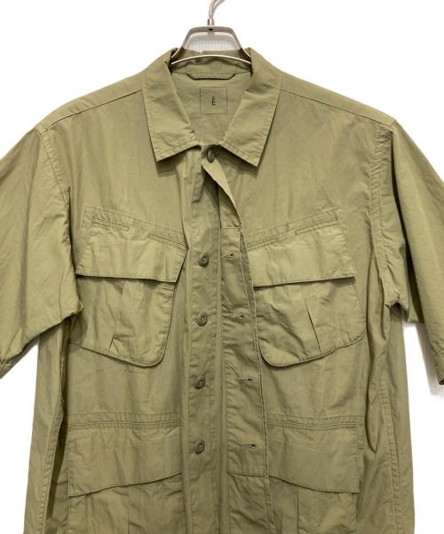 EDIFICE（エディフィス）EDIFICE (エディフィス) BDUシャツ ベージュ サイズ:Ⅿの古着・服飾アイテム
