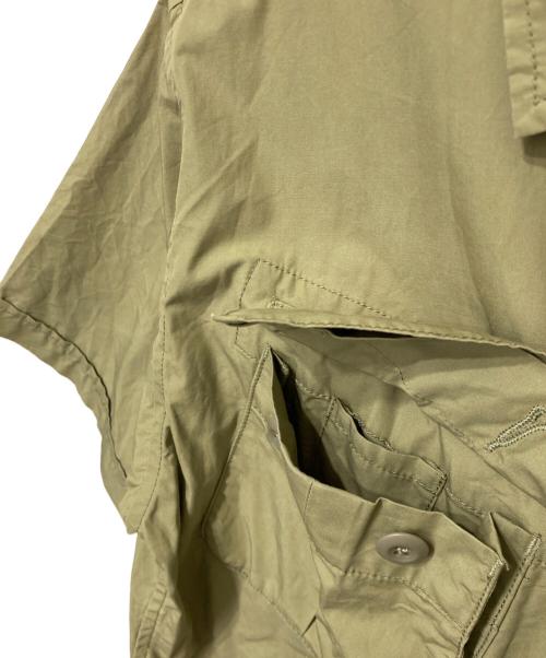 EDIFICE（エディフィス）EDIFICE (エディフィス) BDUシャツ ベージュ サイズ:Ⅿの古着・服飾アイテム