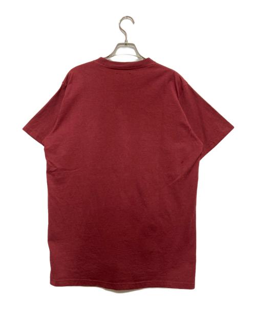 M+RC NOIR（マルシェノア）M+RC NOIR (マルシェノア) プリントTシャツ レッド サイズ:Mの古着・服飾アイテム