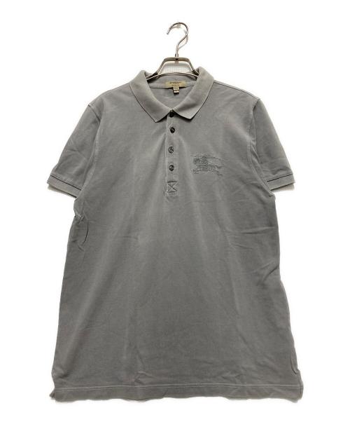 BURBERRY LONDON（バーバリーロンドン）BURBERRY LONDON (バーバリーロンドン) ポロシャツ グレー サイズ:Lの古着・服飾アイテム