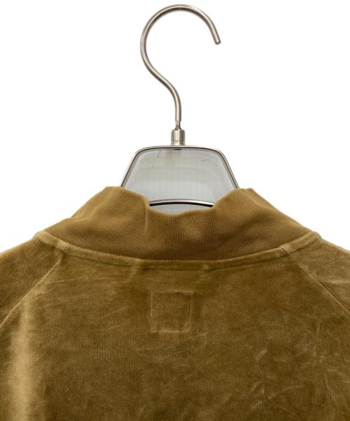 adidas（アディダス）adidas (アディダス) ベロアトラックジャケト ブラウン サイズ:Lの古着・服飾アイテム