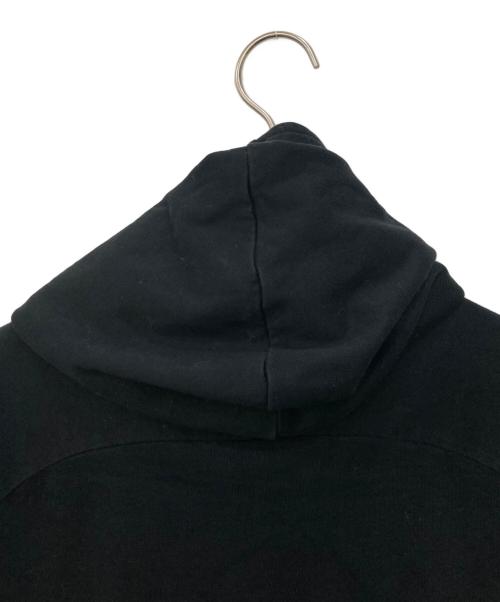 KAZUYUKI KUMAGAI ATTACHMENT（カズユキクマガイ アタッチメント）KAZUYUKI KUMAGAI ATTACHMENT (カズユキクマガイ アタッチメント) ハイゲージ裏毛 ZIP UPパーカー ブラック サイズ:3の古着・服飾アイテム