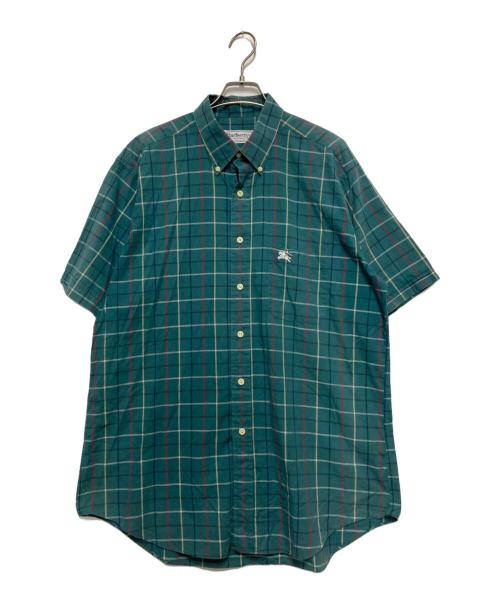 Burberry's（バーバリー）Burberry's (バーバリーズ) チェックシャツ グリーン サイズ:Lの古着・服飾アイテム