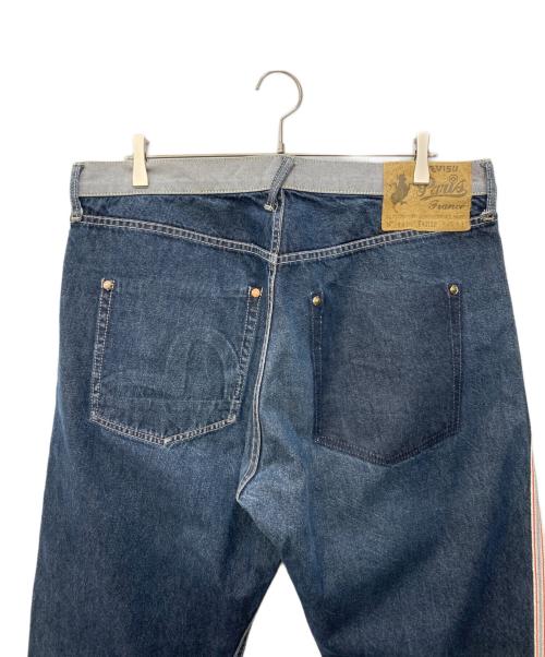 EVISU（エヴィス）EVISU (エヴィス) リバーシブルデニムパンツ グレー サイズ:SIZE W38の古着・服飾アイテム