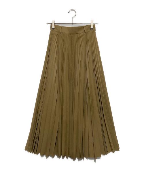 anuans（アニュアンス）anuans (アニュアンス) プリーツスカート ブラウン サイズ:Sの古着・服飾アイテム