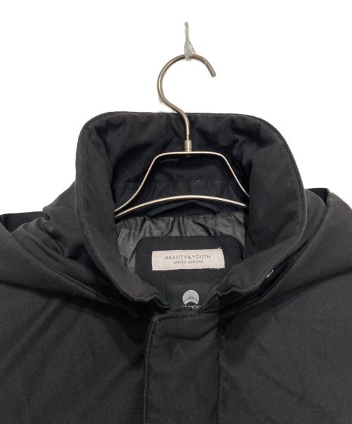 BEAUTY&YOUTH（ビューティーアンドユース）BEAUTY&YOUTH (ビューティーアンドユース) ”小松精練” ダウンコート ブラック サイズ:Sの古着・服飾アイテム