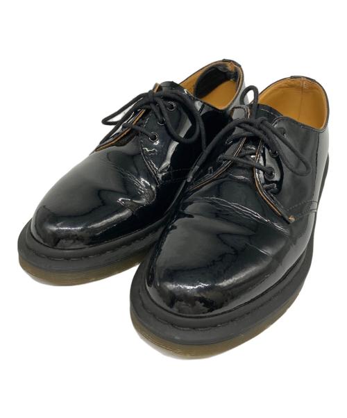 Dr.Martens（ドクターマーチン）Dr.Martens (ドクターマーチン) BEAMS (ビームス) 別注パテント3eyeシューズ ブラック サイズ:24.5㎝の古着・服飾アイテム