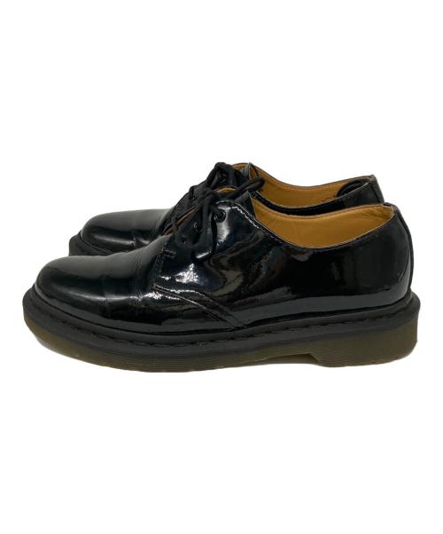 Dr.Martens（ドクターマーチン）Dr.Martens (ドクターマーチン) BEAMS (ビームス) 別注パテント3eyeシューズ ブラック サイズ:24.5㎝の古着・服飾アイテム
