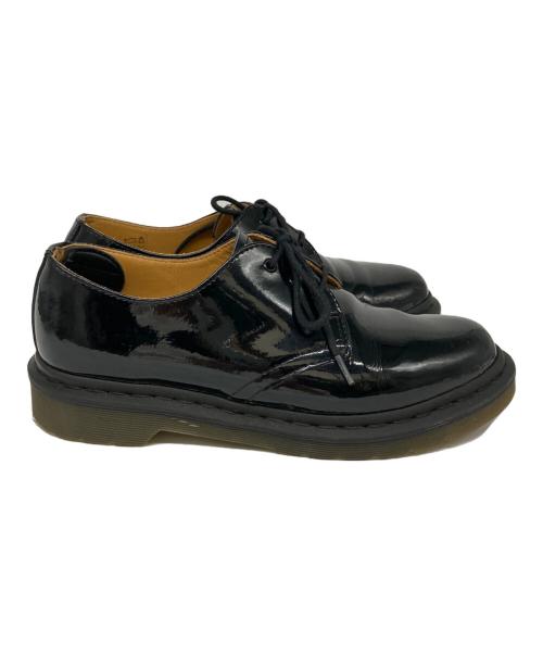 Dr.Martens（ドクターマーチン）Dr.Martens (ドクターマーチン) BEAMS (ビームス) 別注パテント3eyeシューズ ブラック サイズ:24.5㎝の古着・服飾アイテム