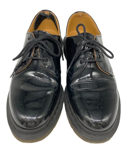 Dr.Martens（ドクターマーチン）Dr.Martens (ドクターマーチン) BEAMS (ビームス) 別注パテント3eyeシューズ ブラック サイズ:24.5㎝の古着・服飾アイテム