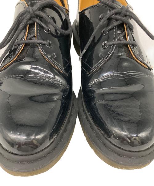 Dr.Martens（ドクターマーチン）Dr.Martens (ドクターマーチン) BEAMS (ビームス) 別注パテント3eyeシューズ ブラック サイズ:24.5㎝の古着・服飾アイテム