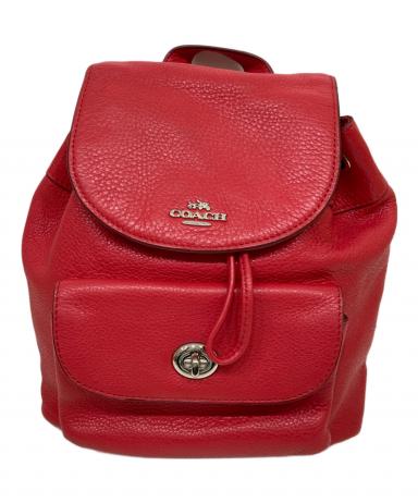 中古・古着通販】COACH (コーチ) Mini Billie Backpack レッド