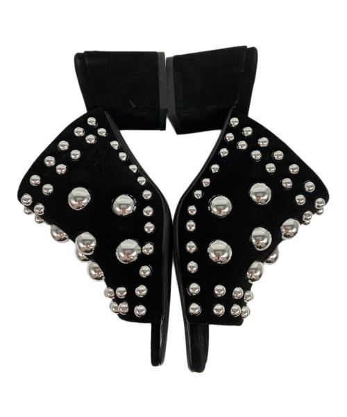 Diagram（ダイアグラム）Diagram (ダイアグラム) ビッグスタッズサンダル ブラック サイズ:23㎝の古着・服飾アイテム