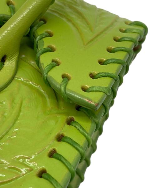 Carving Tribes（カービングトライブス）CARVING TRIBES (カービングトライブス) Mini Chain Bag グリーンの古着・服飾アイテム