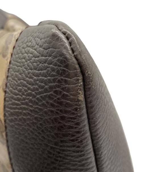 GUCCI（グッチ）GUCCI (グッチ) GGクリスタル ショルダーバッグ ブラウンの古着・服飾アイテム