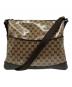 GUCCI（グッチ）の古着「GGクリスタル ショルダーバッグ」｜ブラウン