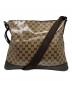 GUCCI (グッチ) GGクリスタル ショルダーバッグ ブラウン：35000円