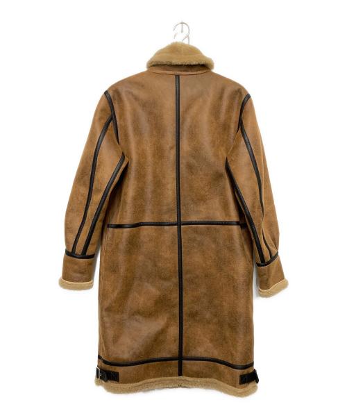 JANE（ジェーン）JANE (ジェーン) フェイクムートンコート ブラウン サイズ:不明の古着・服飾アイテム