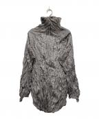 ISSEY MIYAKEイッセイミヤケ）の古着「シワプリーツタートルネックカットソー」｜グレー
