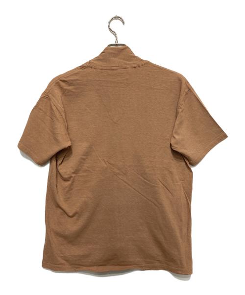 45rpm&（フォーティファイブアールピーエムアンド）45rpm& (フォーティファイブアールピーエムアンド) スキッパーポロシャツ ベージュ サイズ:3の古着・服飾アイテム