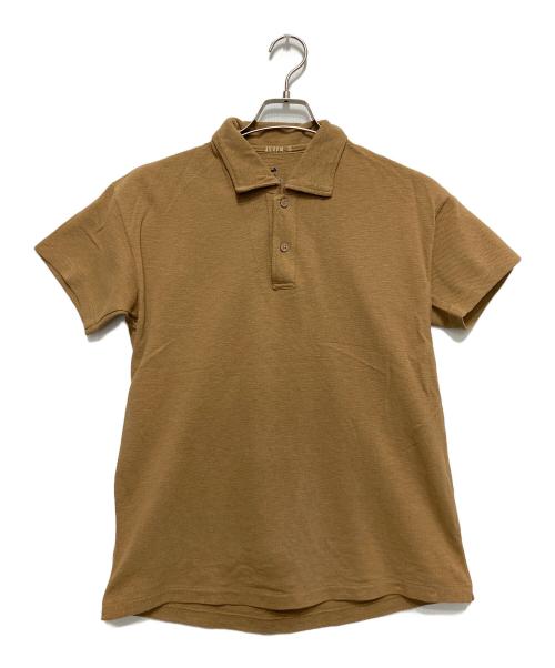 45rpm&（フォーティファイブアールピーエムアンド）45rpm& (フォーティファイブアールピーエムアンド) 鹿の子ポロシャツ ベージュ サイズ:SIZE3の古着・服飾アイテム