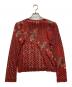 KENZO（ケンゾー）の古着「ジャガードシアーカットソー」｜レッド
