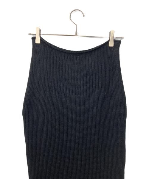 YOHJI YAMAMOTO（ヨウジヤマモト）YOHJI YAMAMOTO (ヨウジヤマモト) ニットスカート ブラック サイズ:Ｍの古着・服飾アイテム