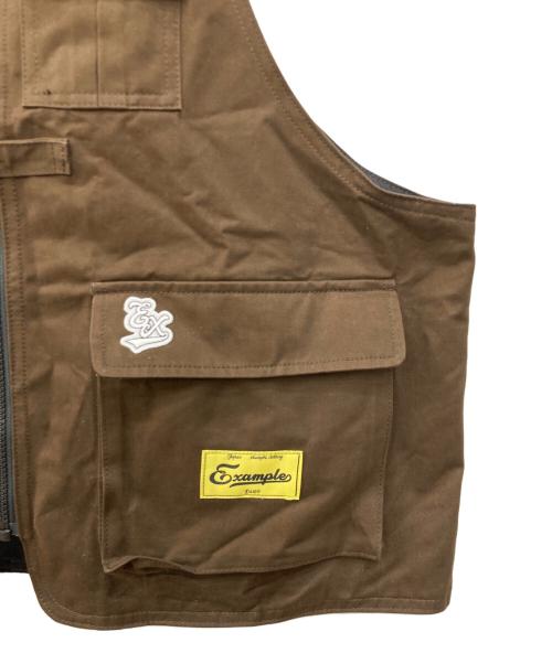 EXAMPLE（エグザンプル）EXAMPLE (エグザンプル) アクティブベスト ブラウン サイズ:不明　の古着・服飾アイテム