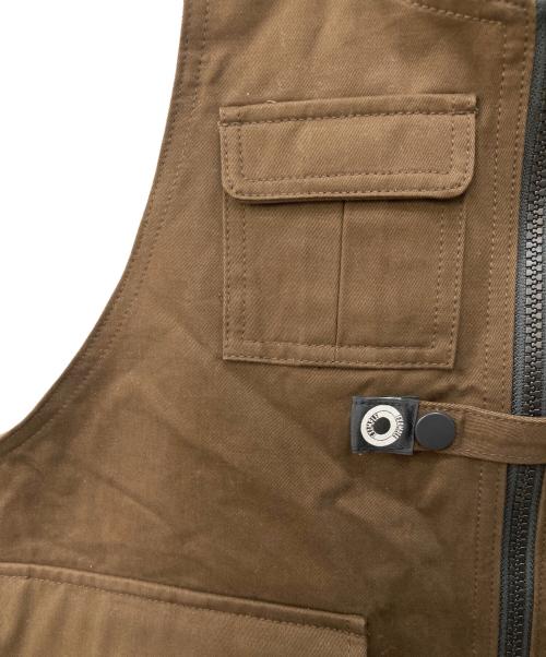 EXAMPLE（エグザンプル）EXAMPLE (エグザンプル) アクティブベスト ブラウン サイズ:不明　の古着・服飾アイテム