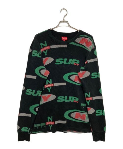 SUPREME（シュプリーム）SUPREME (シュプリーム) 18AW NY Waffle Thermal ブラック サイズ:Ⅿの古着・服飾アイテム
