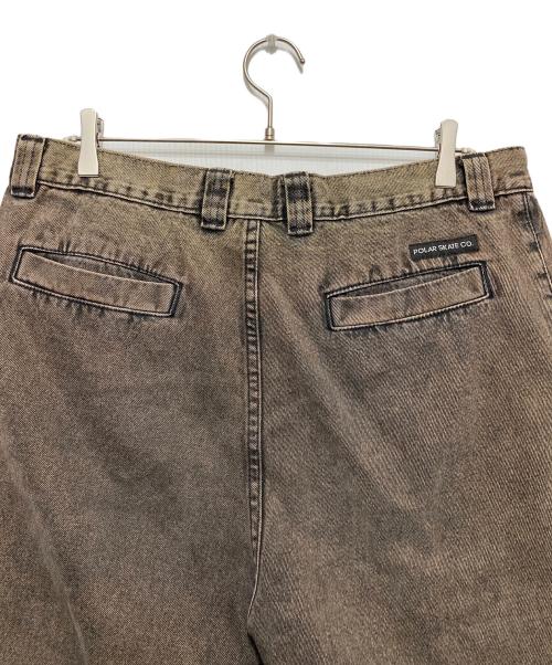 POLAR SKATE CO.（ポーラースケートカンパニー）POLAR SKATE CO. (ポーラースケートカンパニー) グルンド チノ・デニム ブラウン サイズ:SIZE86㎝(W34)の古着・服飾アイテム