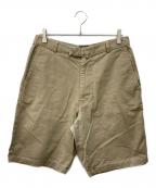 stussyステューシー）の古着「オールドハーフチノパンツ」｜ベージュ