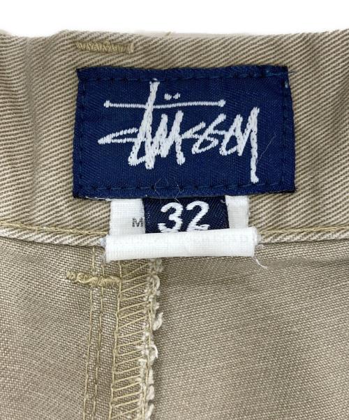 stussy（ステューシー）stussy (ステューシー) オールドハーフチノパンツ ベージュ サイズ:SIZE 81cm (W32)の古着・服飾アイテム