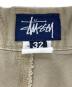 中古・古着 stussy (ステューシー) オールドハーフチノパンツ ベージュ サイズ:SIZE 81cm (W32)：5000円