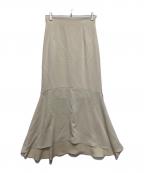 Whim Gazetteウィムガゼット）の古着「マーメイドスカート」｜アイボリー