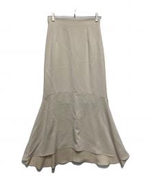 Whim Gazette（ウィムガゼット）の古着「マーメイドスカート」｜アイボリー