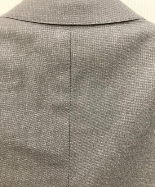 TOMORROW LAND PILGRIM（トゥモローランド ピルグリム）TOMORROW LAND PILGRIM (トゥモローランド ピルグリム) ウールツイル段返り3Bシングルセットアップスーツ ブラック サイズ:SIZE 46の古着・服飾アイテム