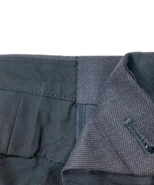 TOMORROW LAND PILGRIM（トゥモローランド ピルグリム）TOMORROW LAND PILGRIM (トゥモローランド ピルグリム) ウールツイル段返り3Bシングルセットアップスーツ ブラック サイズ:SIZE 46の古着・服飾アイテム