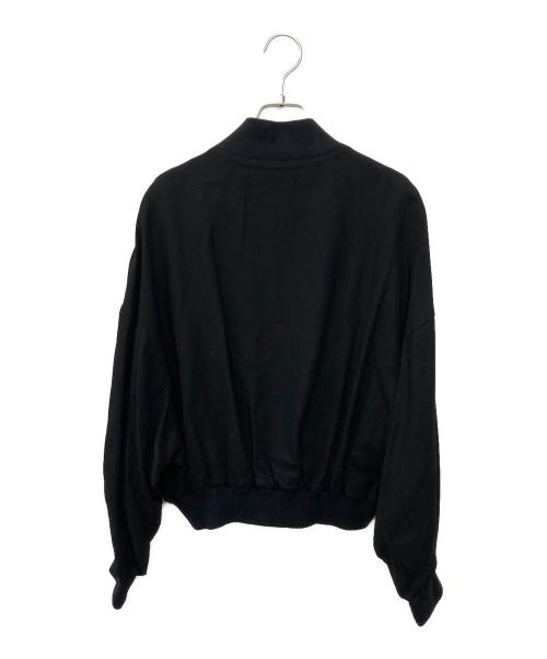 ENFOLD（エンフォルド）ENFOLD (エンフォルド) コットンローブブルゾン ブラック サイズ:Mの古着・服飾アイテム