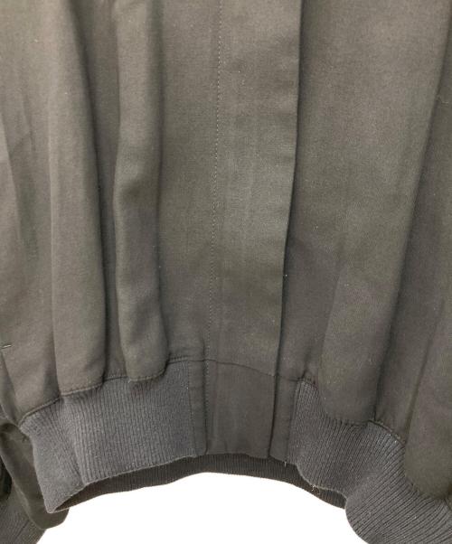 ENFOLD（エンフォルド）ENFOLD (エンフォルド) コットンローブブルゾン ブラック サイズ:Mの古着・服飾アイテム