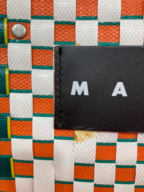 MARNI（マルニ）MARNI (マルニ) ピクニックトートバッグ オレンジ サイズ:表記無しの古着・服飾アイテム