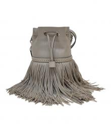 J&M DAVIDSON（ジェイ＆エム デヴィッドソン）の古着「フリンジカーニバルミニ」｜グレー