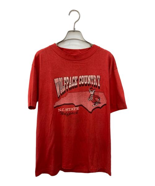 USED（ユーズド）USED (ユーズド) ヴィンテージTシャツ レッド サイズ:Lの古着・服飾アイテム