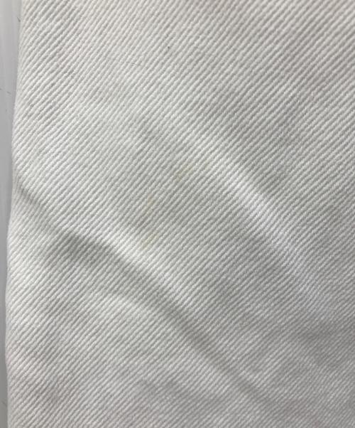 Snidel（スナイデル）Snidel (スナイデル) タックワイドデニムパンツ ホワイト サイズ:SIZE 1の古着・服飾アイテム