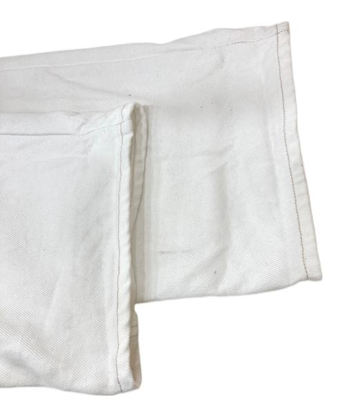 Snidel（スナイデル）Snidel (スナイデル) タックワイドデニムパンツ ホワイト サイズ:SIZE 1の古着・服飾アイテム