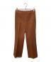 LOUNIE（ルーニー）の古着「ワイドパンツ」｜ブラウン