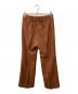 LOUNIE (ルーニー) ワイドパンツ ブラウン サイズ:Ｍ：4000円
